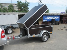 Крышка из фанеры влагостойкой, ламинированной (h360) на прицеп 1800 х 1160